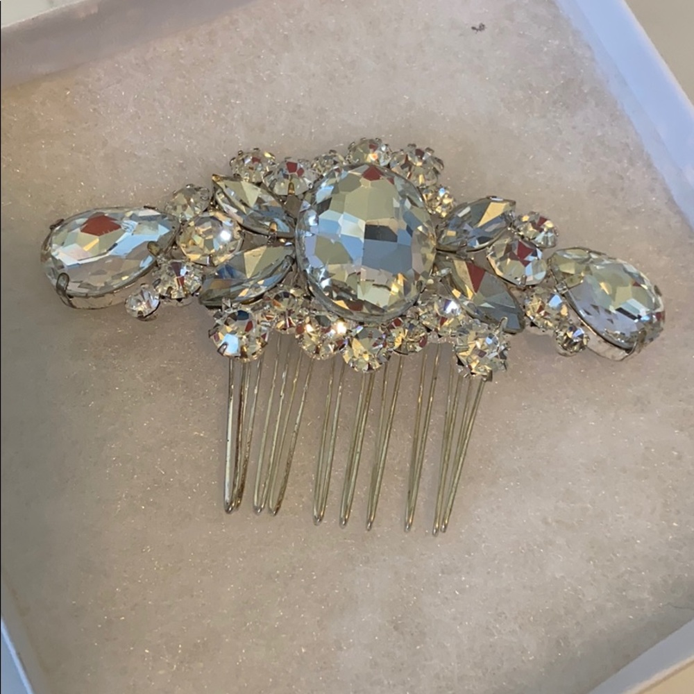 Rhinestone Bridal Hair comb accessory